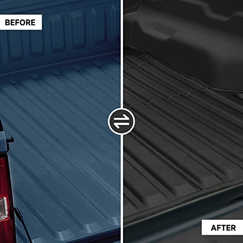 Mabett Truck Bed Mat For Ford Maverick Accessories 2022 2023, All-Weather Tpe Bed Liner Mat Custom Fit Maverick Gasoline/Hybrid #TOP3