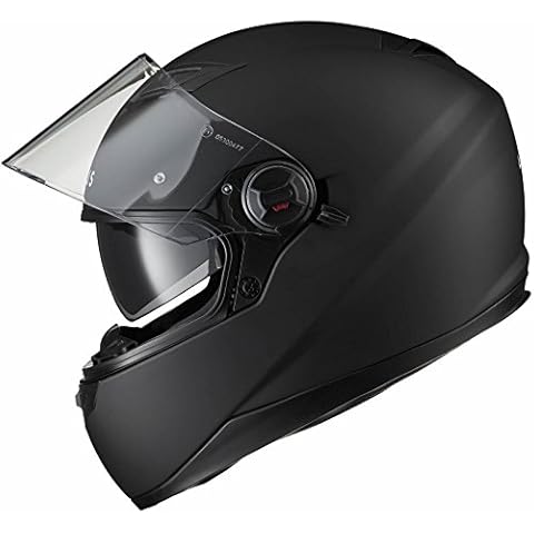 Agrius Rage SV Solid Motorcycle Helmet M Matt Black Cover