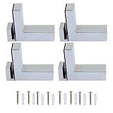 glashalter schiene 8 mm 【MULTIFUNKTIONAL UND STILVOLL】Mit einem modernen Stil und einer beeindruckenden polierten Oberfläche, die alles, was sie unterstützen, auf atemberaubende Weise ergänzt, verleihen die an der Wand montierten Regalhalterungen jedem Raum in Ihrem Zuhause einen raffinierten Sinn für Stil und helfen, Platz zu sparen.