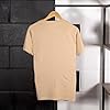 Rolling Stones Men's Vintage 70'S Logo Short Sleeve T-Shirt, Beige, Large #3