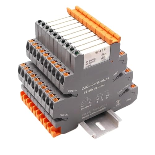 Relais ultra-fins 24V CC AC SPDT 6A pour tableau électrique compact