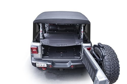Image of GPCA Cargo Cover for Jeep Wrangler 2018-Present, JL 2-Door Soft Top