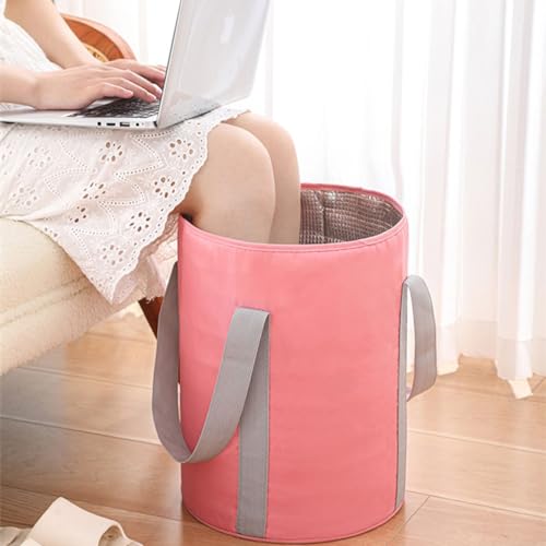 Cubeta de remojo para pies plegable y portátil 38 cm x 31 cm miniatura 6