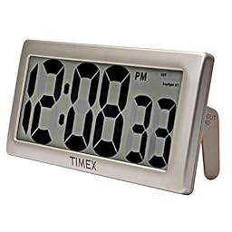 Timex 75071TA2 13.5" Large Digital Clock with 4" Digits and Intelli-Time Technology