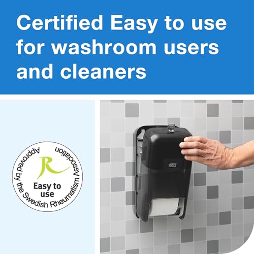 Tork OptiServe Coreless Toilet Paper Dispenser Black T7/T5, 473528 - image 5