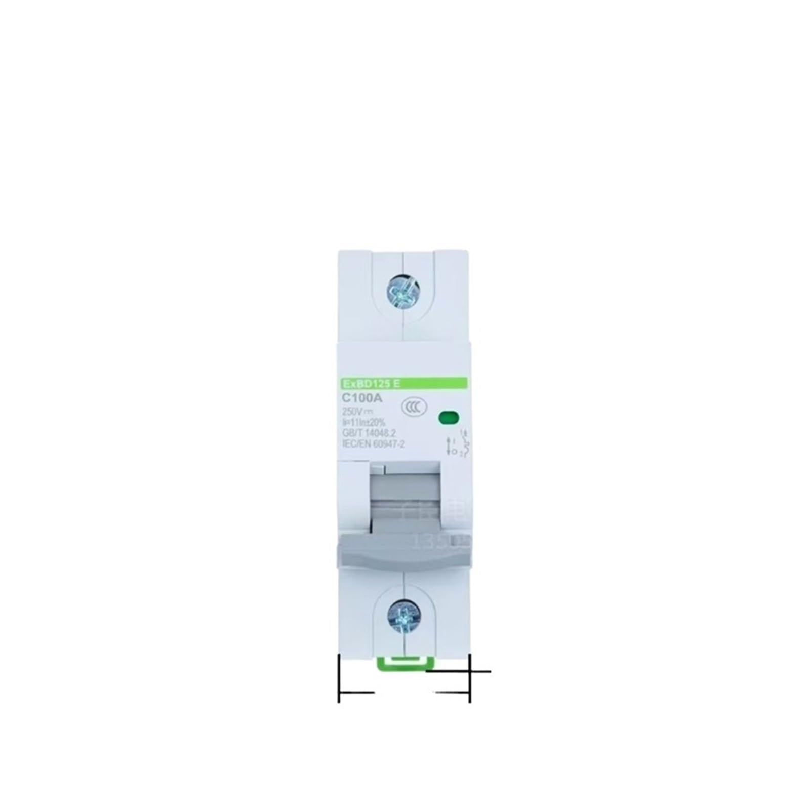 OSHZIKJII Breaker 100A 80A 1P 2P 3P 4P 250V 500V 750V 1000V(1P DC250V,80A)