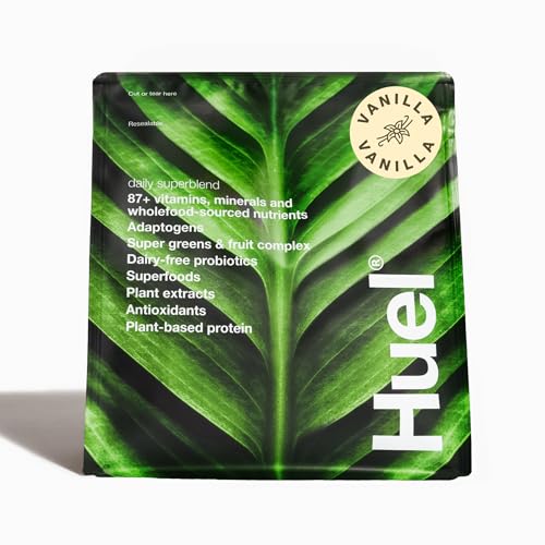 Huel Hot and Savory Meal Packs | Chick'n & Mushroom | Up to 25g Protein Plant Based Instant Meal | 27 Vitamins and Minerals | 100% Nutritionally Complete | 7 Pack