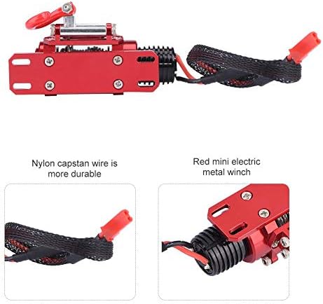 RC Winch, Durable Electric Metal Scale Winch for 1:10 RC Trucks, Off-Road Recovery and Scale Modeling Enthusiasts image 5
