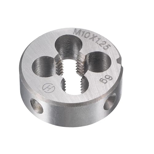 MACHSWON M10 x 1.25mm Metric Tap and Die Set - Machine Thread Screw Tap with Round Threading Die Kit for Thread Repair - Image 2