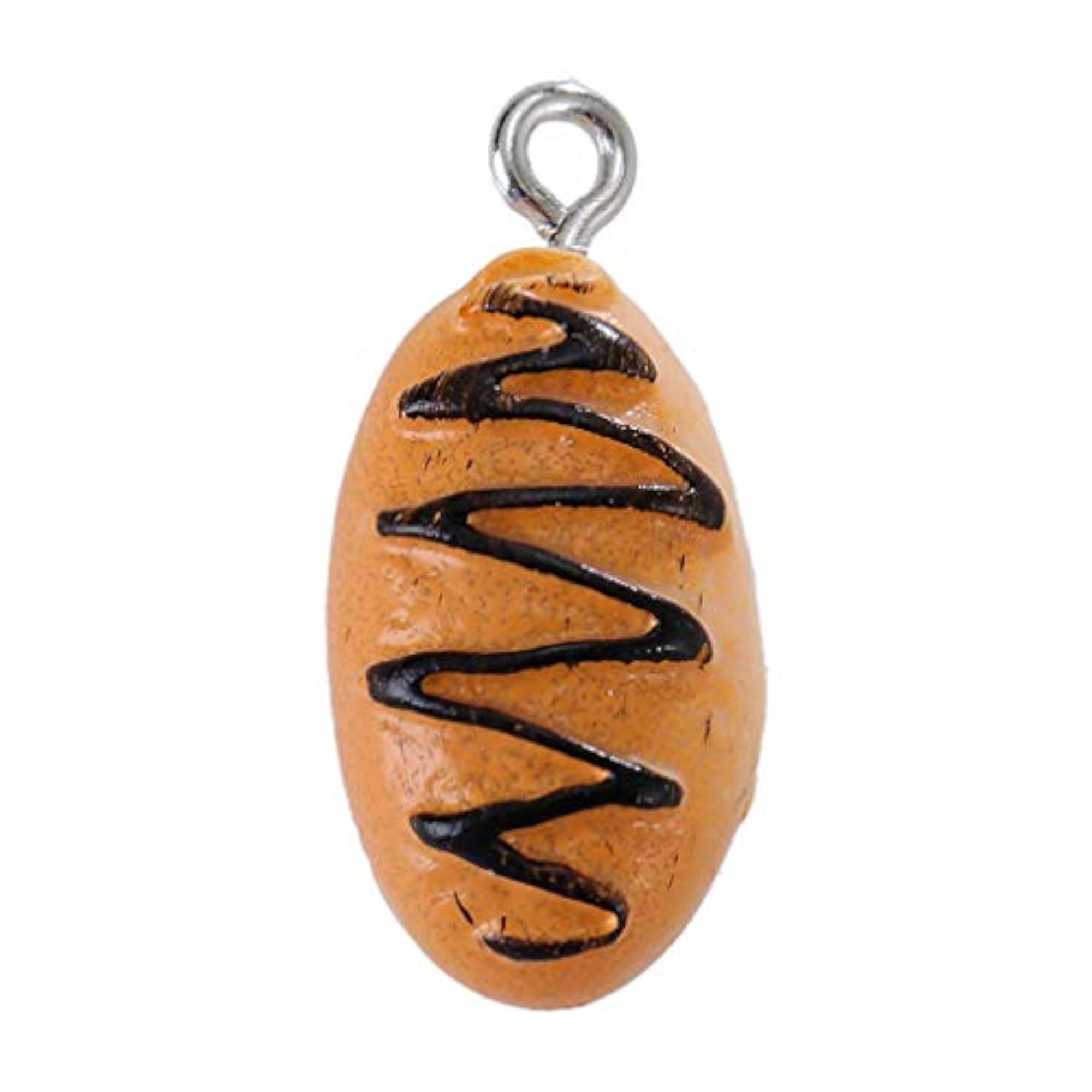 48 Pieces Handmade Simulation Food Pendant Charms for DIY Jewellery
