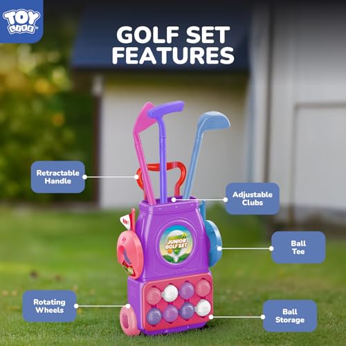 TOY Life Kids Golf Clubs 3-5, Kids Golf Set, Toddler Golf Clubs,Toddler Golf Sets 3-4 Years - image 4