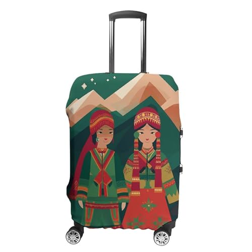 Housse de valise anti-poussière élastique pour vêtements traditionnels et voyage