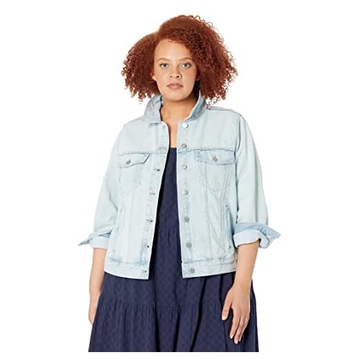 Madewell The Plus Jean Jacket in Westlawn Wash Westlawn Wash 1X