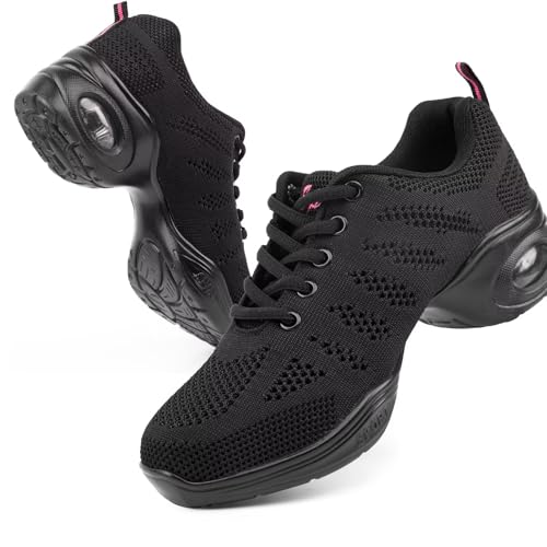 Dance Sneakers for Women with Split Sole and Air Cushion.