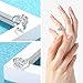 2023 Fashion Silver Color Wedding Ring for Women Men The Galadriel Nenya Windmill Shape Jewelry Christmas Friends Gift Rings