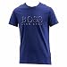 BOSS HUGO BOSS Men's UPF 50+ Swim Shirt, Medium Blue, Medium