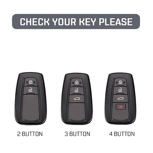 Funda mando Toyota Corolla RAV4 CHR protector llave coche ABS 2