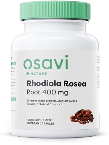 Osavi Rhodiola Rosea Root, 400mg - 60 vegan caps