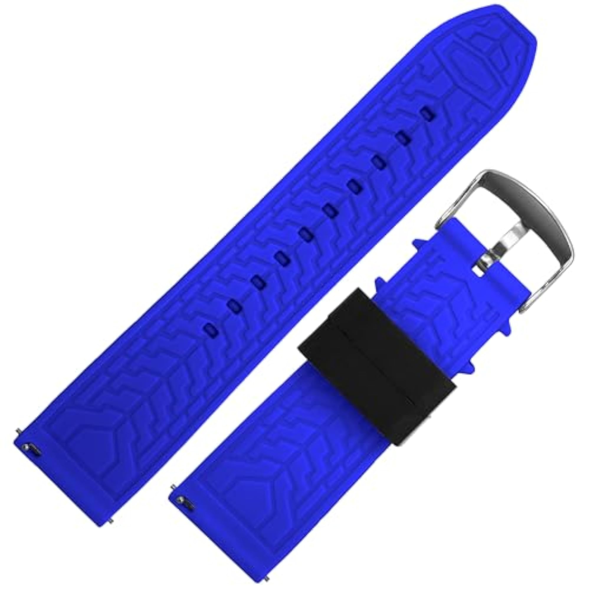 Premium Silicone Watch Straps, Quick Release, Matte Finish
