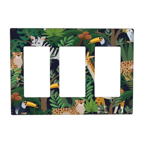nursery switch plates triple