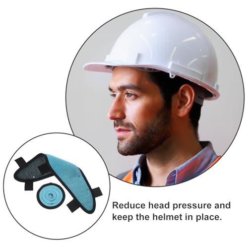 Forro antisudor para casco con malla transpirable y acolchado lavable Kisangel 3