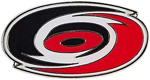 aminco NHL Carolina Hurricanes Team Logo Pin, Team Color (NHL-PN-001-28)