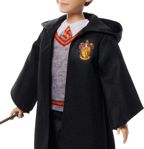 Mattel Harry Potter Spielzeug, Ron Weasley Modepuppe – Ansicht 5