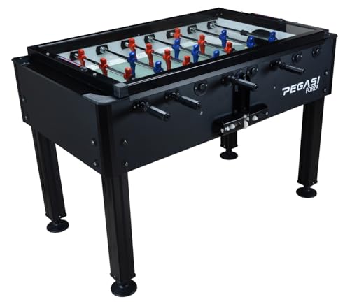 Pegasi Fußballtisch Forza - Kickertisch - Fussballtisch - Indoor Tischkicker- Fußball Tischspiel - Fussballtisch Erwachsene - Foosball Table – Bild 5