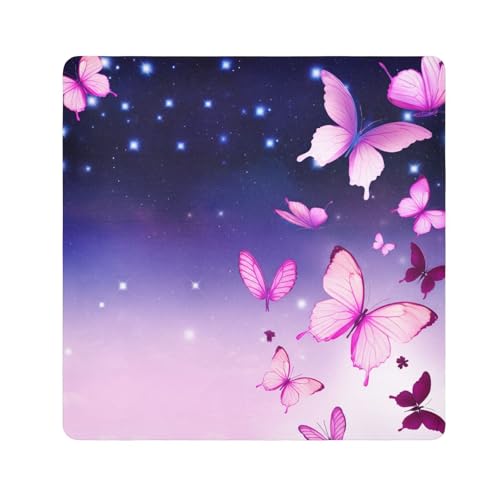 ODAWA Protective Camera Lens Wrap Butterflies Night Sky Self-Adhesive Cloths 13.8