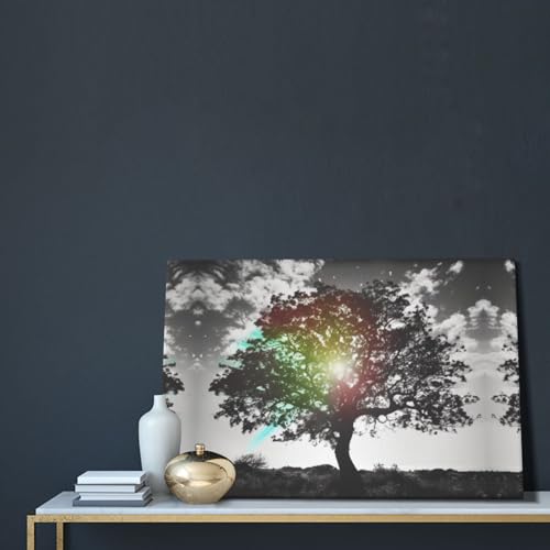 Toile murale décorative de salon pour une ambiance épurée