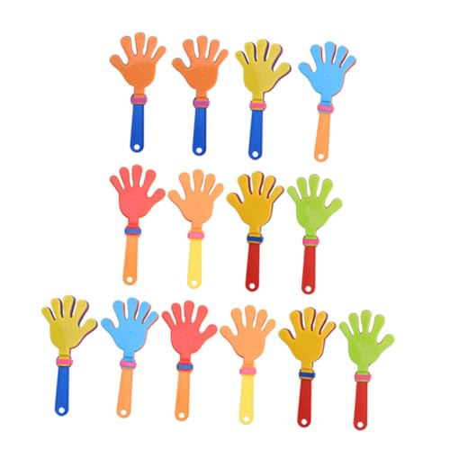 BESPORTBLE 1set Palm Clap Bulk Concert Prop Clapper Hands Clapping Concert Hand Clapper Cheering Prop Noisemaker Noisemaker Funny Hand Clapper Plastic 20pcs
