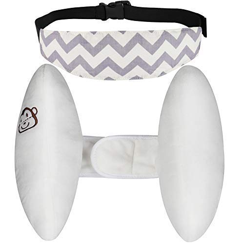 Accmor Carseat Head Support Set, Infants and Baby Sleep Neck Relief, U-Shape Stroller