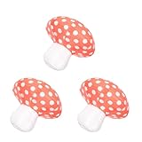 Beaupretty 3個 立体蘑菇形吊り飾り パーティー用装飾ランタン 再利用可能で経済的 長使用可能で にも