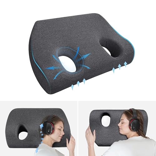 Johnear Ear Pillows Holes, Memory Foam Ear Pillow, Ear