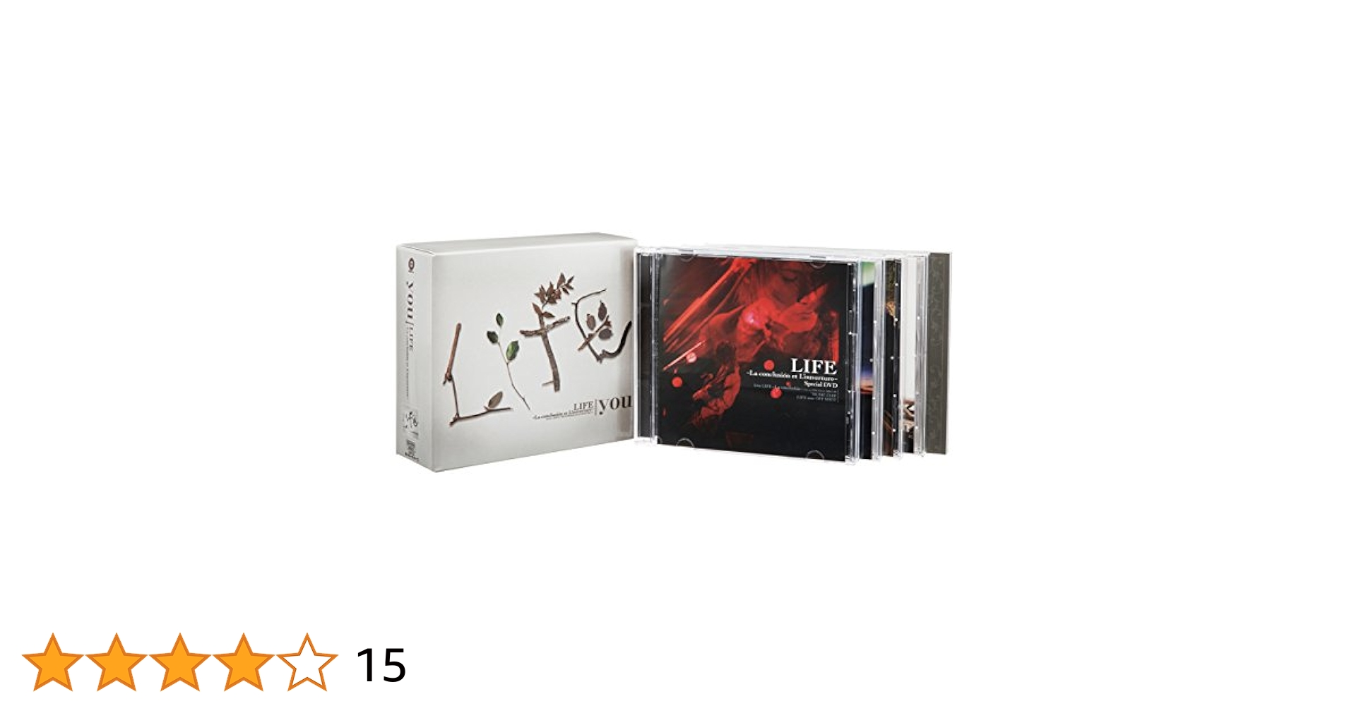 LIFE ~La conclusion et L'ouverture~(DVD付)　you［CD］ Amazon.co.jp: 【初回生産限定盤】LIFE ~La conclusion et L