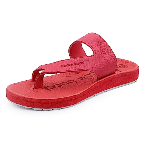 Image of Bacca Bucci Beach-Club Cloud Slippers /Flip-Flop for Men | Non-Slip with Rubber Outsole and Vibrant Colors