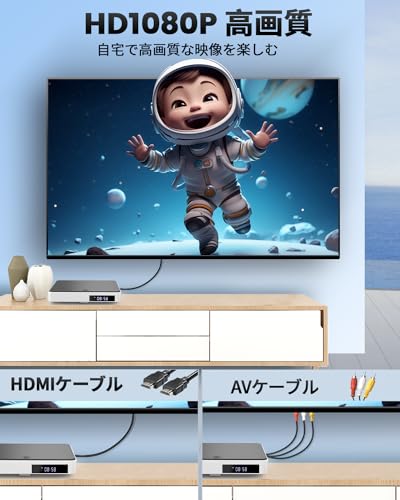 Arafuna リージョンフリーDVDプレーヤー 1014Wサムネイル2