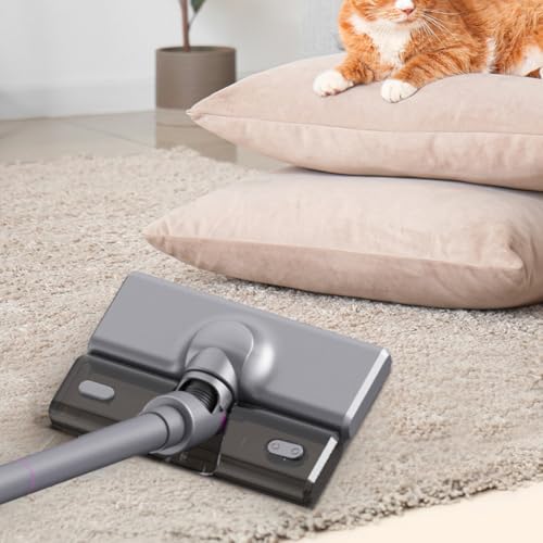 Kivivaka Aspiradora inalámbrica de succión de 15000 Pa, batería de 2000 mAh, antienvoltura de pelo, mascotas, hogar y coche, ligera