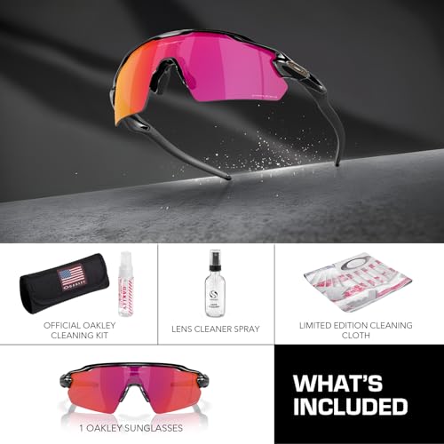 Oakley OO9211 RADAR EV PITCH - Non-Polarized Rectangle Shape Sunglasses with Official Eyewear Kit Bundle3