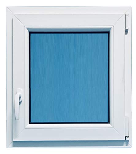 ECO-BLU V13M Ventana Pvc Baño 500x700 Oscilobatiente Derecha Mate, Blanco
