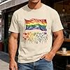 Générique Breathable Short Sleeve T-Shirts with Month Print, Soft and Casual, Perfect for Summer and Daily Wear., beige, 5XL #1