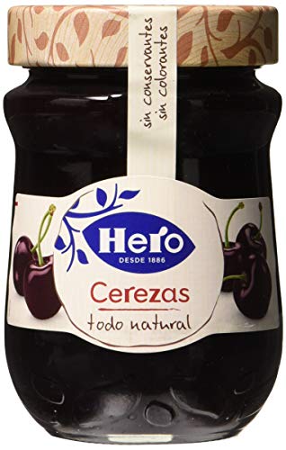 Hero Confitura Extra de Cerezas Todo Natural Sin Conservantes Pack de 8x345...