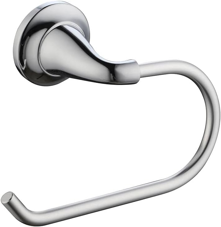 Glacier Bay Constructor Single Post Toilet Paper Holder in Chrome