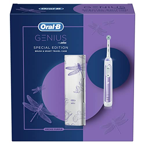 مراجعة Oral-B Genius Dragonfly Orchid Purple 10000: فرشاة أسنان كهربائية قابلة للشحن - الصورة 4