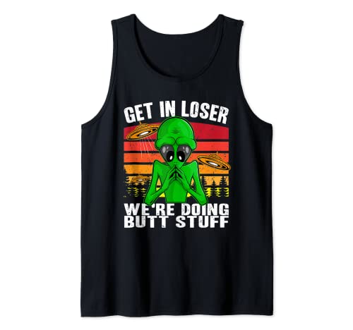 Entra en perdedor Estamos haciendo cosas a tope divertido secuestro de ovnis Camiseta sin Mangas