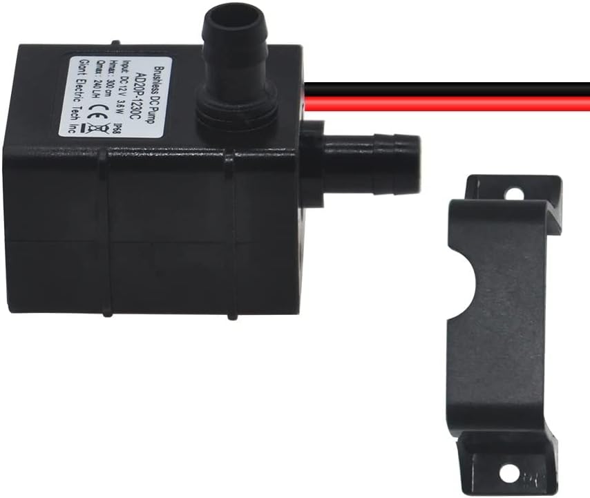 Submersible Water Pump DC 12V 3.6W 240L/H Mini Electric Flow Brushless Pump For Garden Use Accessories