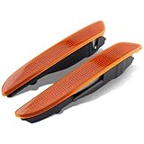 CARBBIA 2118200921 Front Side Marker Light Turn Signal Lamp Compatible with Mercedes Benz E-Class E550 E350 E320 Compatible with E63 AMG 2007-2009 A2118200921, 2118201021, A2118201021