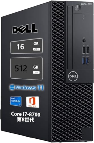 Windowsデスクトップ Dell optiplex 3060 intell 7 8700 Amazon.co.jp: デル デスクトップパソコン DE LL OptiPlex 3060