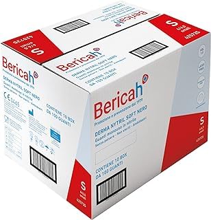 Generico I guanti Sensinitryl in nitrile monouso non sterili e senza polvere (S)