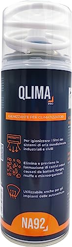QLIMA Igienizzante e Sanificante per Climatizzatore e Sistemi di Aria Condizionata di Casa, Ufficio,...